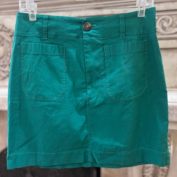 Maeve Anthropologie Green Straight Pencil Style Skirt Size Medium - Picture 1 of 11